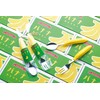 Takakuwa Metal Banana Cutlery, Spoon & Fork, Yellow, 2 pcs