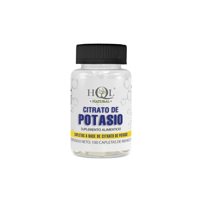 3 Piezas Hql Citrato Potasio 100 Tabs