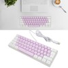 Gaming Keyboard USB 61 Keys Ergonomic Contrast Color 6 RGB