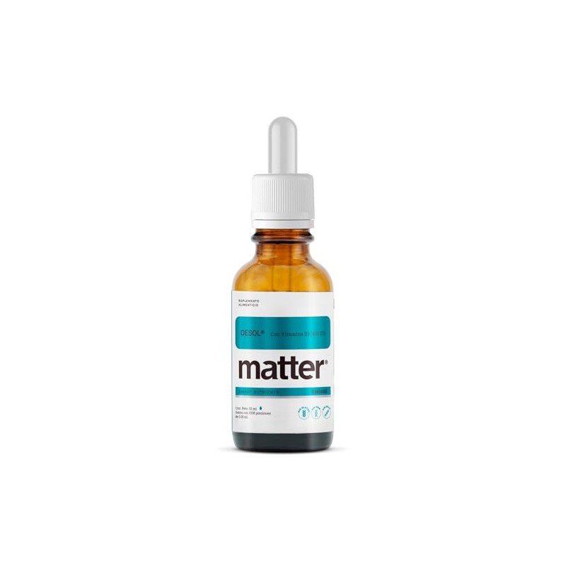 Matter Desol Vitamina Colecalciferol Gotas Apoyo Absorción Calcio Bienestar Celular