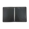 Filexec Products Art Presentation Book, 8.5"x11", 24Page/48 Views (93230),Black