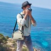Camera Bag DSLR Bag Crossbody Camera Case with Removable Strap
