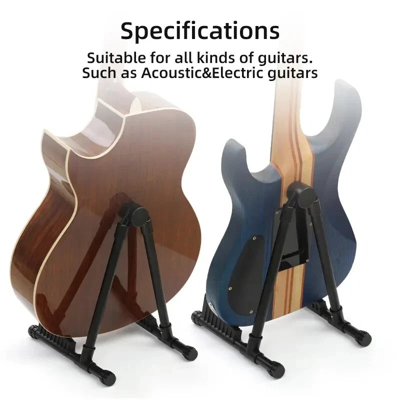 Unbranded Foldable A-Frame Guitar Stand - Electric, Acoustic, Bass Guitar