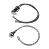 Shampoo Bowl Faucet Rust Resistant 70cm Hose Zinc Alloy Structure