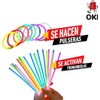 Glow Sticks para fiestas – Kit 90 barras + 90