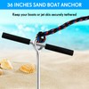 2 Pack Sand Anchor, Auger to The Beach and Sandbar,