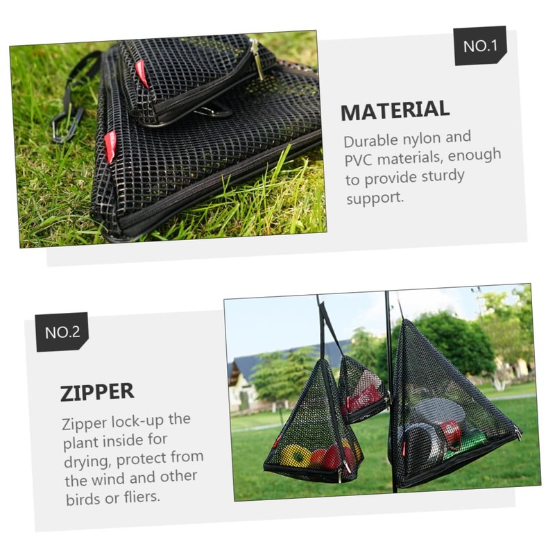 NOLITOY Drying Net for Fish Camping Accessory Linen Storage Bag
