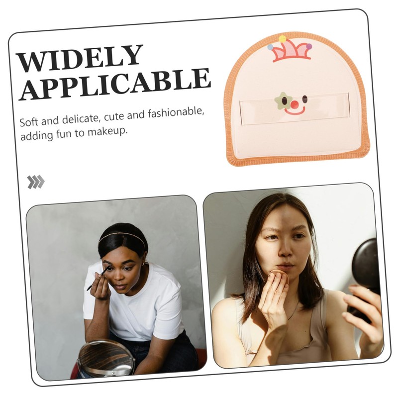 IWOWHERO Cartoon Power Puff Setting Powder Sponge Makeup Powder Cushion