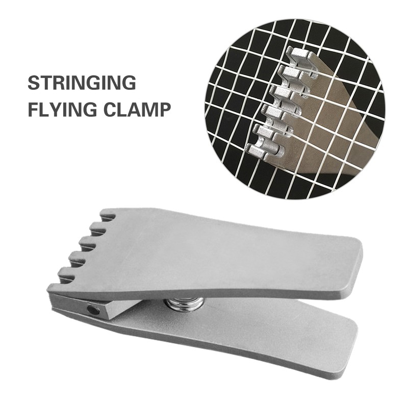 Badminton Racket Stringing Combo Tools with Starting Clamp Stringing Hook