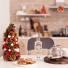 Ciieeo 3pcs Wooden Nutcracker Ornaments 6 Inch Christmas Nutcracker Doll