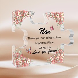 Nan Gifts For Mothers Day Nan Gift For Birthday Nan Mothers Day Plaque Nan Gift From Grandchildren For Nan Birthday Best Gifts For Nan Present