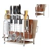 Kitchen Utensils Organizer Stainless Steel Cutting Board Chopsticks Spoons Kitchen