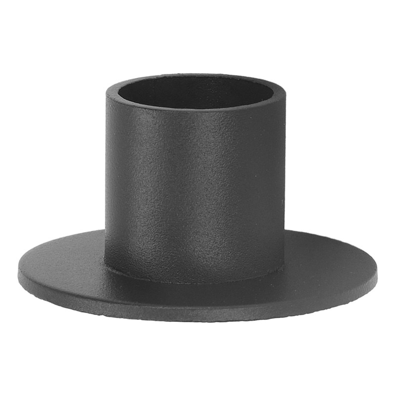 6Pcs Black Taper Candle Holder Matte Candle Candlestick Holder Stand