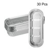sourcing map 30pcs Aluminum Foil Pie Pans 6.5" Rectangle Disposable