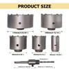 DEHUIWI 6 Pcs Concrete Hole Saw Kit, 5 Inch SDS