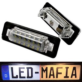 2 x LED license plate lighting modules – E-mark – Plug & Play – 6000 K 4f