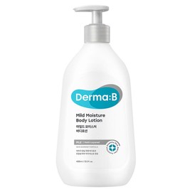 Dermabee Mild Moisture Body Lotion Unscented, 400ml, 1 Piece / 더마비 마일드 모이스처 바디로션 무향, 400ml, 1개