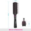 Vega Vega Flat Brush, Black, 94 g