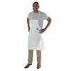 Cordova MPA100 Defender II White Microporous Apron, Attached Ties, 28"