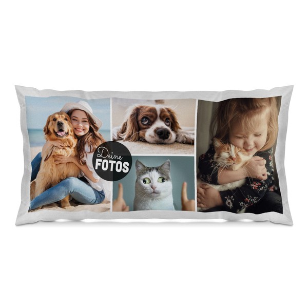 PR Print Royal XXL Cushion with Photo Collage Design Yourself