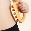 Wooden Body Massage Brush Muscle Relaxation Smoothing Beads Meridian Guasha