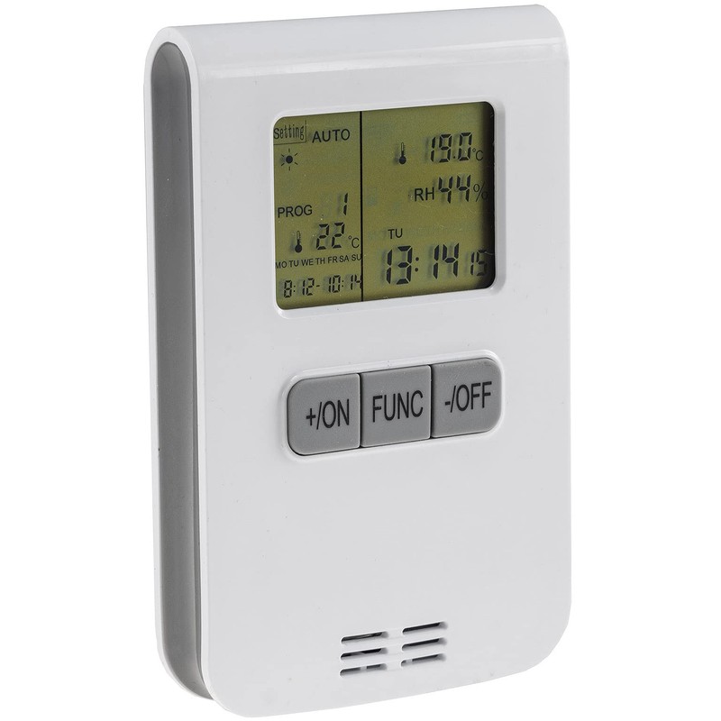ChiliTec Pilota Casa Display 433.92 MHz Thermostat Radio Set with