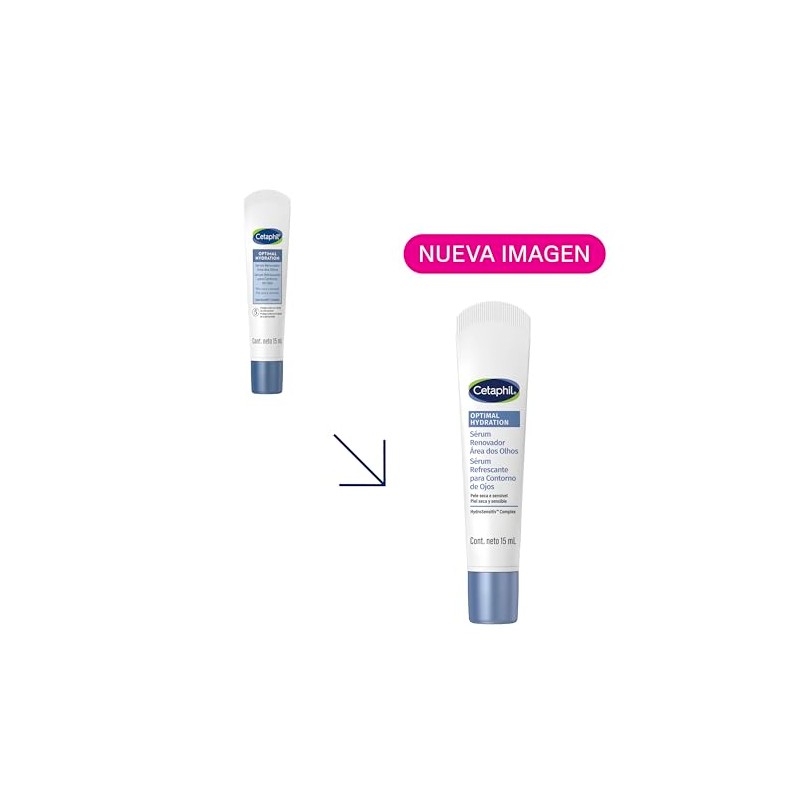 Cetaphil Optimal Hydration Sérum Ojos Ácido Hialurónico Piel Sensible 15