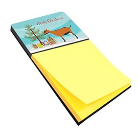 Caroline's Treasures Oberhasli Goat Christmas Sticky Note Holder, Multicolor (BB9255SN)