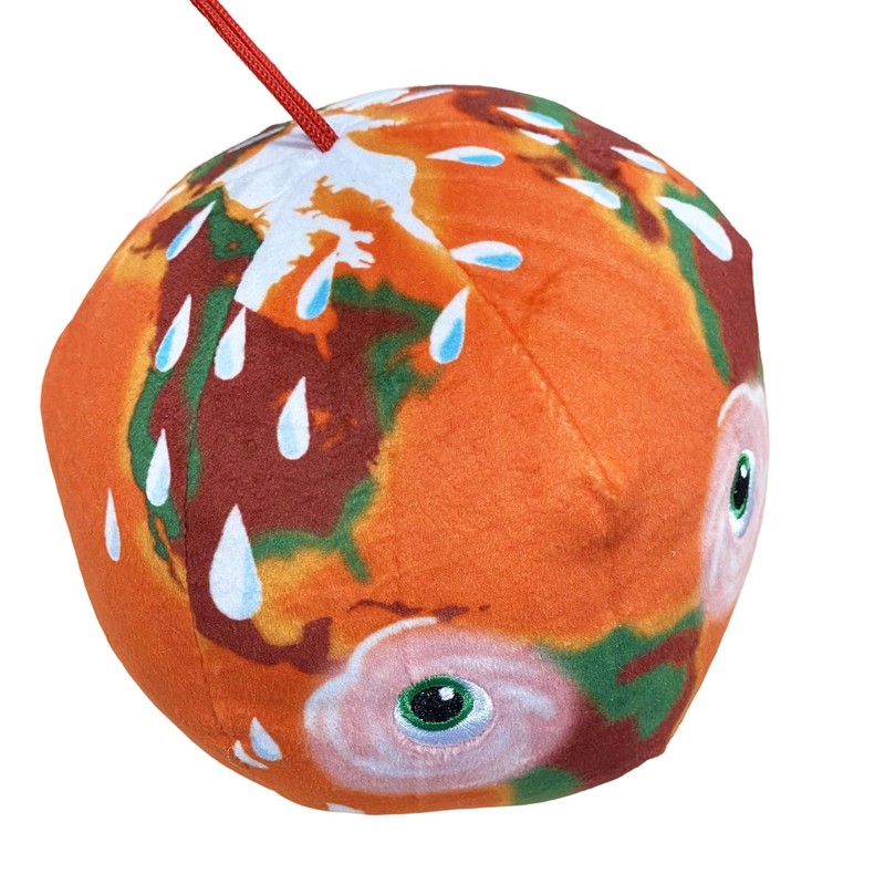 Thunderheads Hot Planet Plush - Educational Earth Plushie, Cute Science