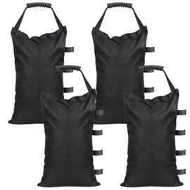 Adiwo Weights for Gazebo Sandbags, for Filling Weighting Sandbag Weight Made of 600D Oxford Parasol Weights with Handle Wear-Resistant 45 x 30 cm