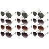 Edge I-Wear 12 Pack Bulk Wholesale Sunglass Men Pilot Aviator