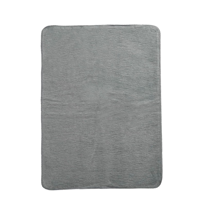 Meyco Baby Blanket 100% Cotton (75 x 100 cm, Anthracite)