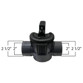 Pentair 3-Port CPVC Diverter Valve 2-2.5 inch | 263026