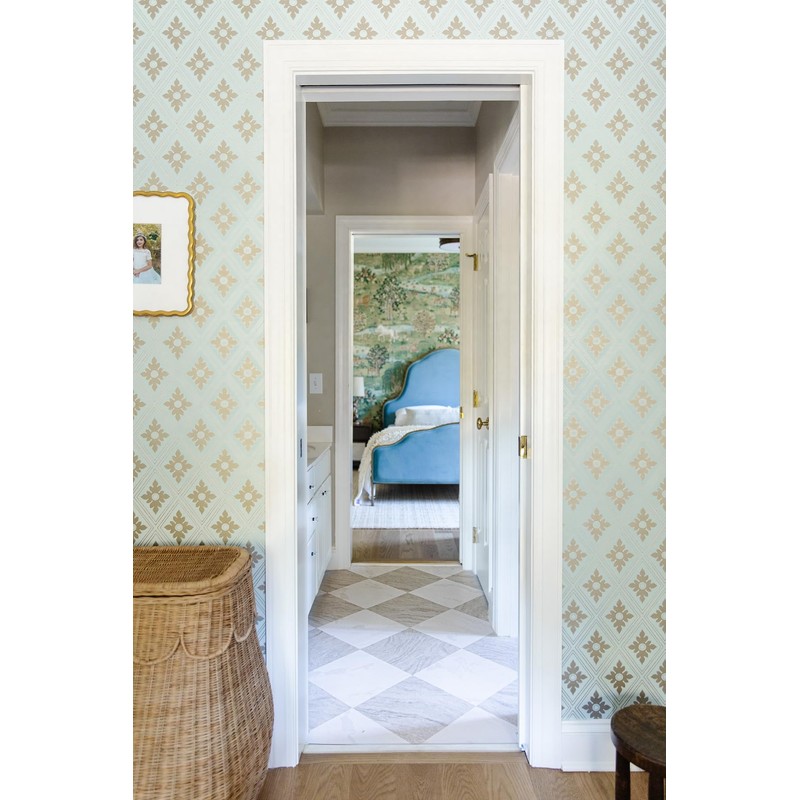 FloorPops x Chris Loves Julia 12-in by 12-in Bonneville Beige