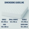 HOUSE 22 Quilted Mattress Protector Single Bed (90×190 cm) –