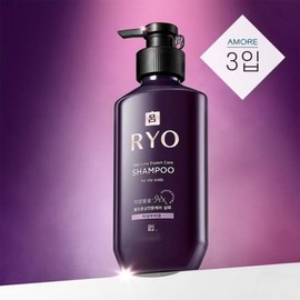 ryo Ryeo Jayang Yunmo 9EX Specialized Hair Loss Care Shampoo 400ml 1 Pack + 1 Pack / 려 자양윤모 9EX 탈모증상전문케어 샴푸 400ml 1입+1입