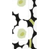 IHR Ideal Home Range - Servilletas de mesa desechables de 3 capas, 21,5 x 11,4 cm, color negro Unikko, 16 unidades