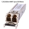 10Pack 1.25G 850nm Multimode SFP LC Transceiver Fiber Module 550