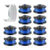 String Trimmer Replacement Spool,Nylon Trimmer Lines and Cover Replacement |