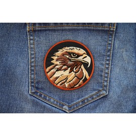 Speedy Hawk Iron on Patch