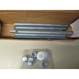 MKT Fastening Stud Assembly, Chamfer Cut, 3/4" x 10-1/4" L, 6 Pack, NEW