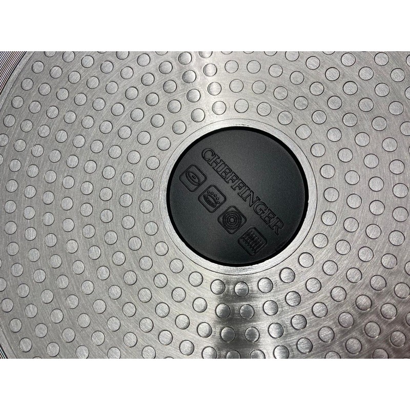 Cheffinger Pancake Pan Diameter 26 cm Induction Cast Aluminium Fried