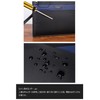 Cenvins Men's Clutch Bag, Large, Lightweight, Thin PU Leather, B5,