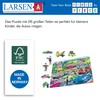 Larsen PG3 Rescue Vehicles on the Highway, 26 Piece Boxless