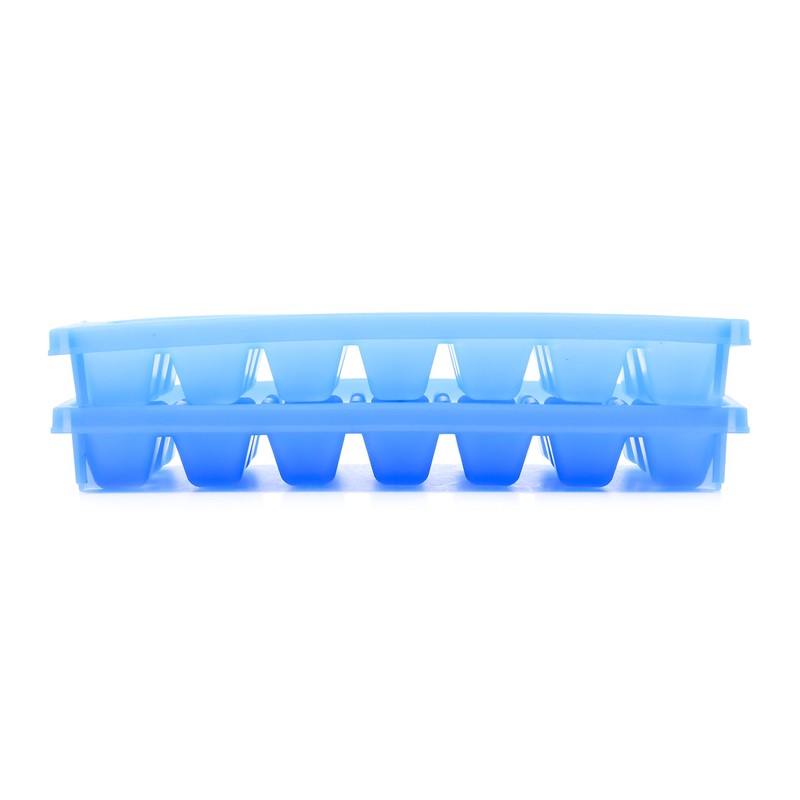 Camco Stackable Miniature Ice Cube Tray for Compact Spaces, 2-Pack