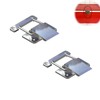 Priaora Spring Loaded Toggle Latch 2pcs Toggle Clamp Latch Hasp