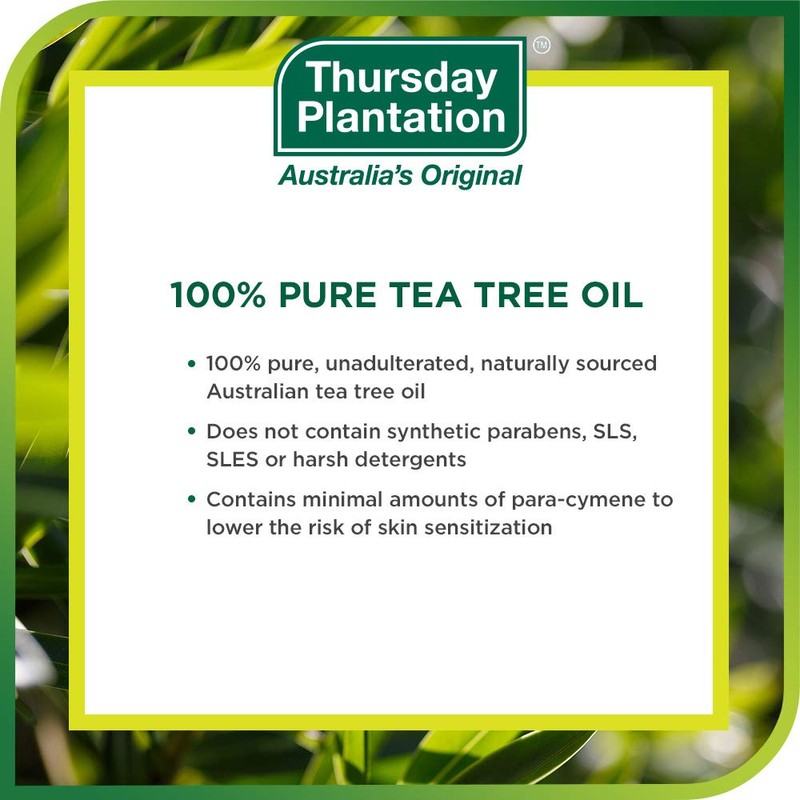 Thursday Plantation Australian Tea Tree Oil, Naturally Sourced Oil, Cleanses