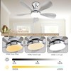 Ceiling Fans with Lights, 33 Inch Low Profile Ceiling Fan