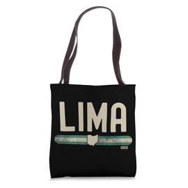 Lima OH | Ohio | Travel & 80s Style Tote Bag