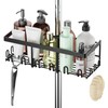 HouseUp Shower Shelf No Drilling Shower Shelf for Shower Rods